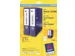 Etiquette dorsale Avery Large 54x190mm blanc