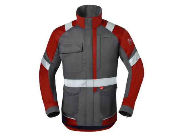Havep 50285 hi-vis jas, grijs/rood, maat G-29, per stuk