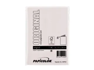 Correspondentiekaart Papicolor dubbel 105x148mm lichtroze pak à 6 st - 3