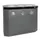 afvalverzamelstation,3x45l,HxBxD 830x950x355mm,3opening(en)