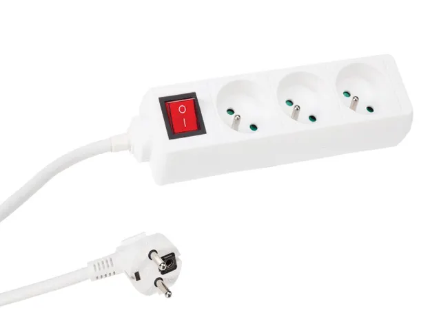 3-voudige Stekkerdoos Met Schakelaar Penaarde