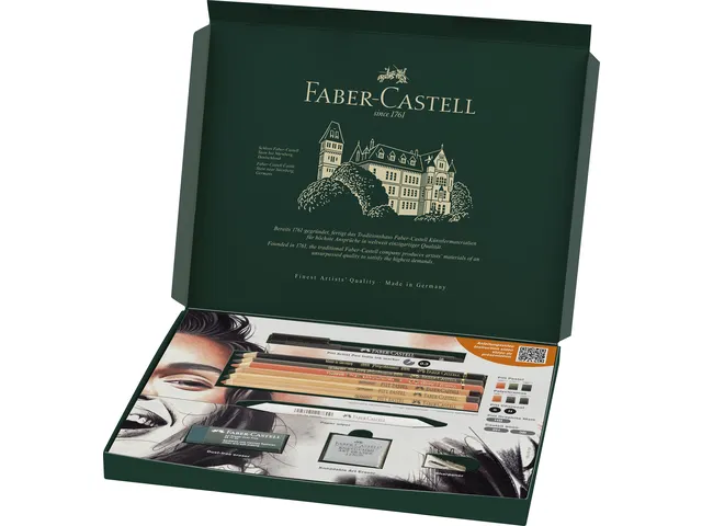 Pitt Monochrome Faber-Castell discovery set dry art materials