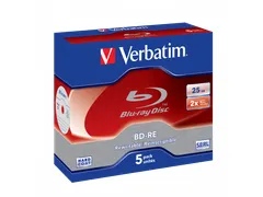Blu Ray Schrijf Verbatim Speed 2x 25Gb Jewelcase