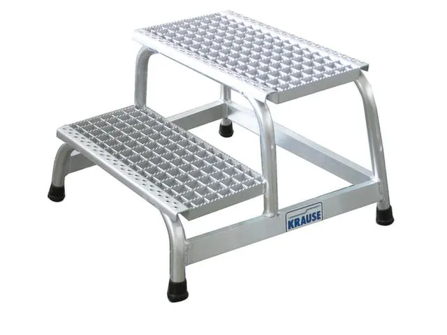 Montagetrap Aluminium H 0 4M 2Treden Incl. Platform Treden Rooster