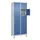 lockerkast,HxBxD 1950x800x500mm,2x5vakken,vak B 400mm,cil.-slot,voeten
