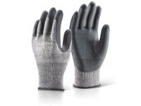 Handschoenen Nitril-Microschuim Zwart Maat L