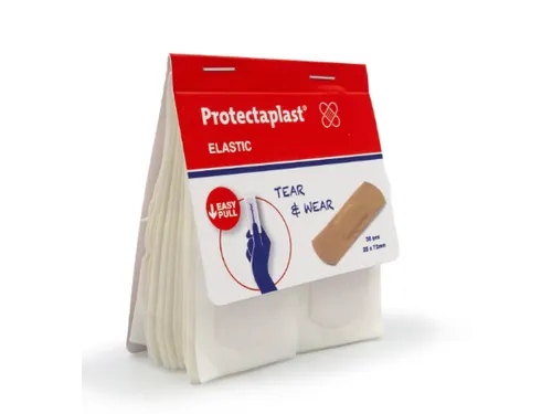 Tear & Wear Elastic Easy-Pull Pleisters 25x72mm 5 x 36 stuks