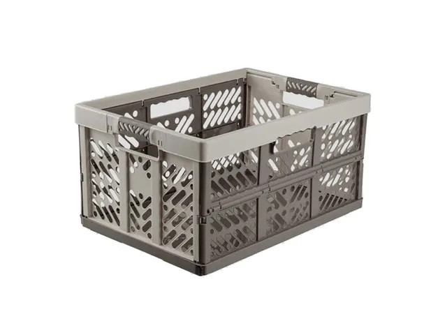Vouwkrat 45 Liter Grijs