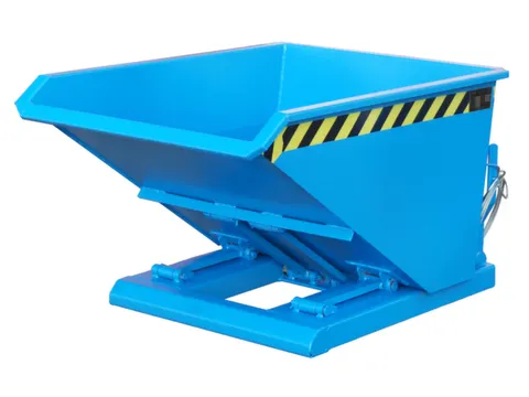 Kiepbak Hxbxd 670x840x1210mm 0.30m³ 123kg Draagverm. 750kg Ral5012