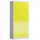 Lockerkast 1800x800x500mm 2x4 vakken cilinderslot, sokkel, RAL1018