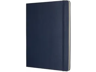 Notitieboek Moleskine XL 190x250mm blanco hard cover sapphire blue - 3