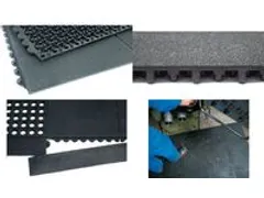 rand,v. vloerbeschermingsmat,module,aansluiting male,LxB 965x65mm,geel