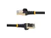 1m CAT6a Ethernet kabel zwart STP