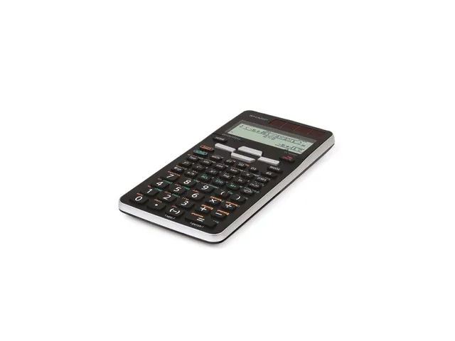 Calculatrice Sharp ELW506TGY noir-gris scientifique write view