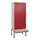 PBM-locker met bank,HxBxD 2120x800x815mm,2vak,vak B 400mm,cil.-slot