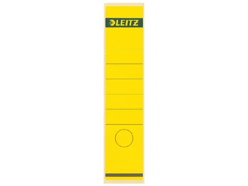 Rugetiket Leitz 1640 62x285mm Geel zelfklevend