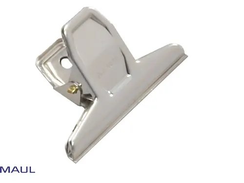 Papierklem MAUL Pro 75mm capaciteit 20mm zilver