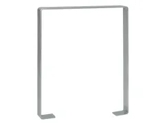 fietsbeugel,L 800mm,staal vuurverzinkt,plat staal,v. inbetonneren