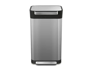 Pedaalemmer Intelligent Waste Titan mat RVS Zwart 30 liter - 2