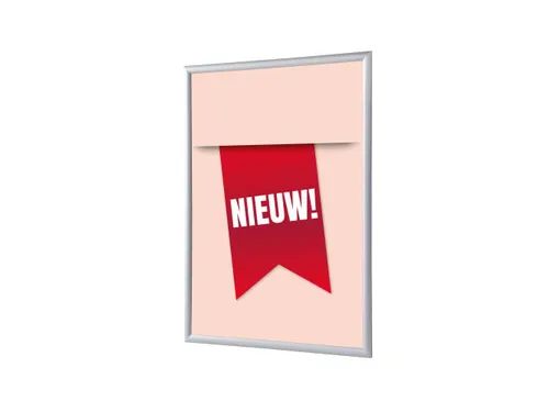 Kliklijst A1 complete set met print "NIEUW" Rood