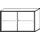 kantoorkast HxBxD 770x1200x430mm romp antraciet decor front onyxgrijs