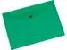 Documentenmap A4 172 Micron Drukknopsluiting Groen