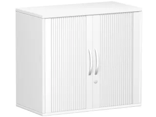 jaloeziedeurkast,HxBxD 720x800x425mm,1xhouten vloer,2 OH,romp wit - 2