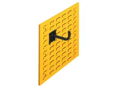 Gesleufde Plaat Staal Hxb 450x1500mm Liggend Ral 9010 Zuiverwit