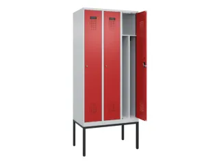 locker voor scheiding van kleding,HxBxD 2120x900x500mm,3vak - 1