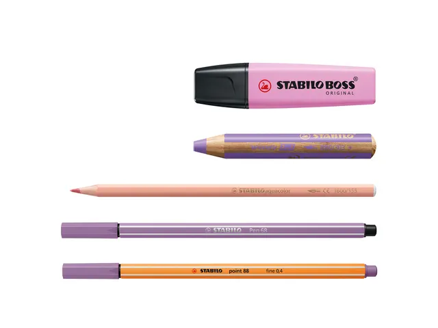 Creative set Stabilo 77/6 Arty colorful creative pastel mix 50 stuks