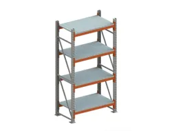 Breedvakstelling Basisveld 2700x1470x800mm 4 Stalen Legborden 1300kg