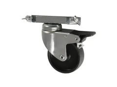 4 Zwenkwielen Ø 75mm Voor Transportkist Draagvermogen 100kg