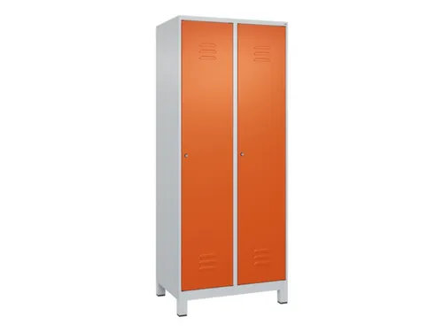 locker voor scheiding van kleding,HxBxD 1950x800x500mm,2vak