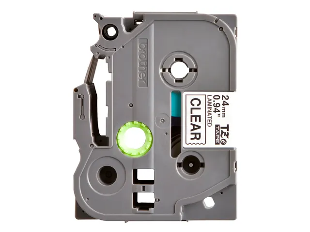 Ruban de lettrage Brother P-Touch TZE-151 standard 24mm noir sur trans
