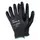 Tegera 906 snijbestendige handschoenen, PU gecoat, zwart, maat 8, per