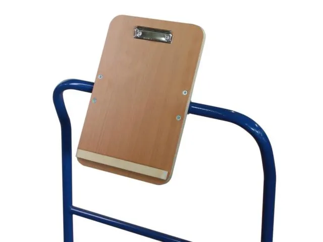 Schrijfbord Van Hout Voor Platformwagen Din A4 Verticaal