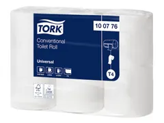 Tork 100776 Toiletpapier Traditioneel Universal 1-laags Naturel 48 Rol