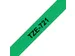 Labeltape Brother P-touch TZe-721 standaard 9mm zwart op groen