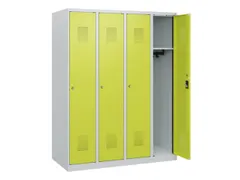 schoollocker,HxBxD 1530x1200x500mm,4vak,vak B 300mm,cil.-slot