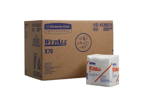 WypAll 8387 doek X70 ¼-vouw 1-laags wit 30,5x31,8cm