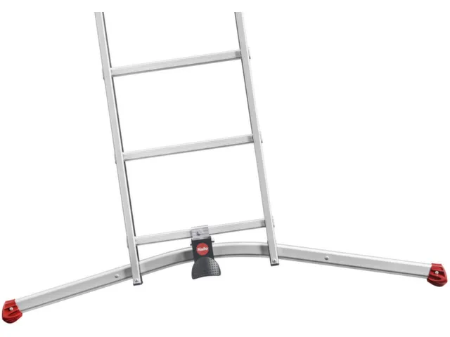 échelle télescopique polyvalente,2x9/1x8 échelons,lisse L 5,62m,alu