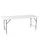Vouwtafel weerbestendige Klaptafel 180x70x74cm HDPE Wit