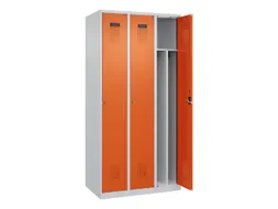 locker voor scheiding van kleding,HxBxD 1850x900x500mm,3vak