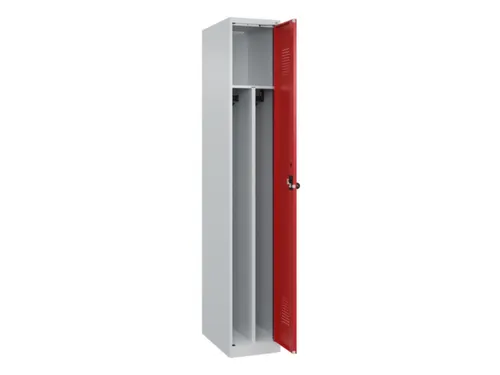 locker voor scheiding van kleding,HxBxD 1850x300x500mm,1vak