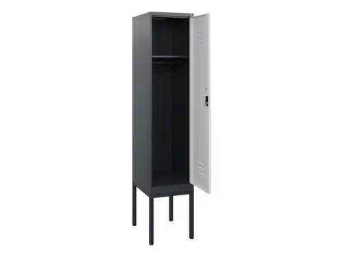 locker,HxBxD 1950x400x500mm,1vak,vak B 400mm,draaigrendel