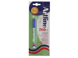 Permanent marker Artline 700 blauw op blister