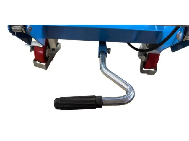 mobiele schaarheftafel,draagverm. 150kg,platform LxB 700x450mm