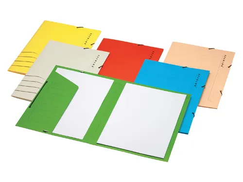 Elastomap Jalema Secolor folio rood karton