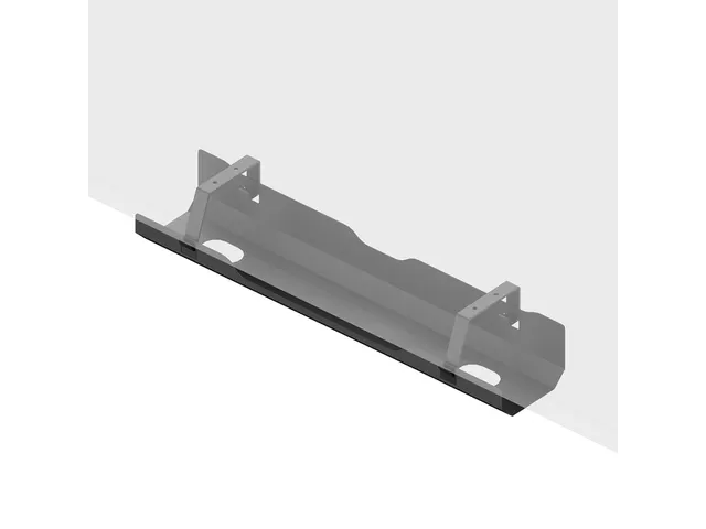 Kabelgoot staal Neomounts schroefbevestiging 60cm tot 5kg zwart
