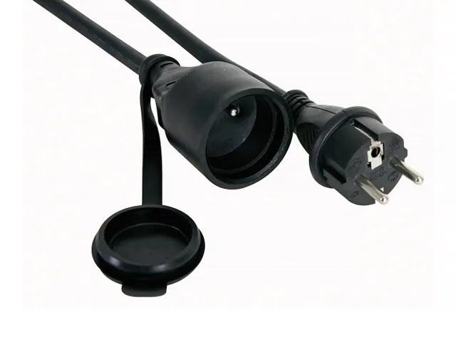 Rubber Verlengkabel 5 M 3g2.5 Penaarde IP44